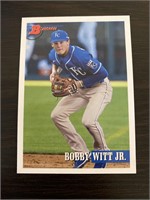 2021 Bowman Heritage Prospects Bobby Witt Jr. Kans