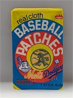 1975 Fleer Real Cloth Patches Unopened Pack