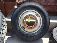 Truck Tire, Uniroyal RD30 & Rim