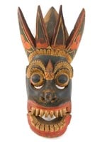 Antique Java Mask with articulating Jaw