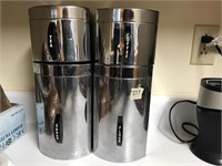 Kromex Metal Canister Set