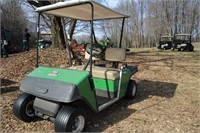 EZ - GO GOLF CART (GAS) (RUNNING) -