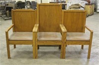 (3) PULPIT CHAIRS