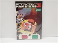 3D Black Belt Hamsters Glasses Included