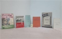 Vintage 1940-1950s pamphlets and educational book