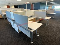 Steelcase 6 Station Cubical