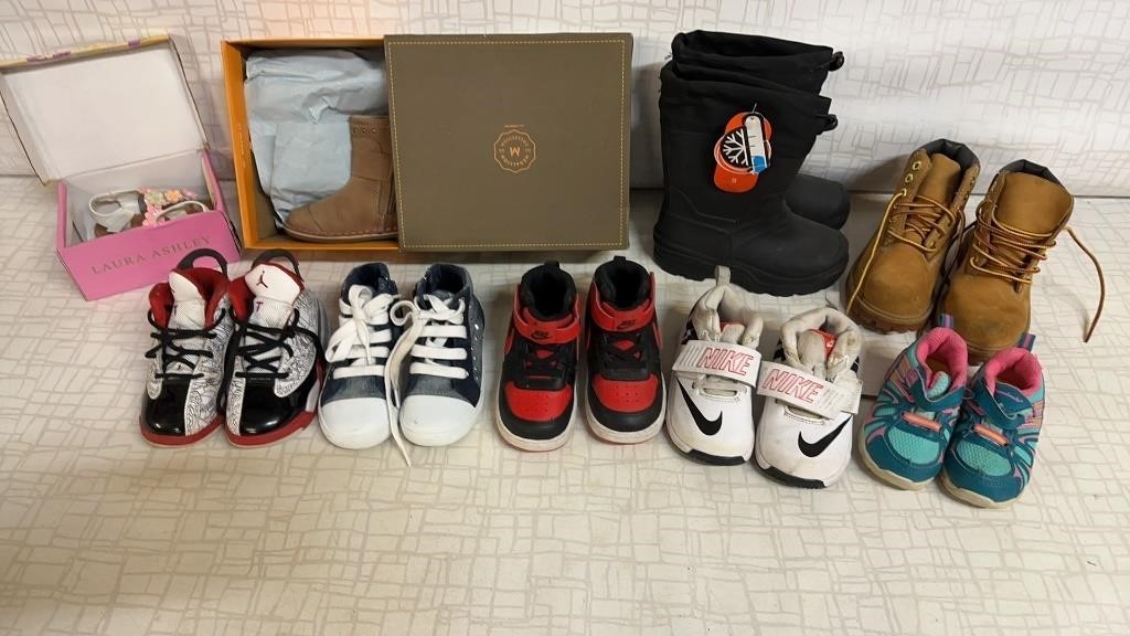 Children’s Sneakers & Boots: Jordans, Nike,