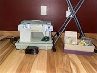 Sears Mod. #1601 sewing machine w/ access.