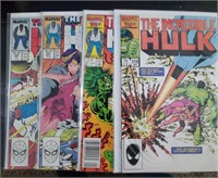 Comics Hulk #318, 327, 347, 348