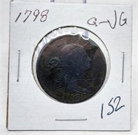 1798 Cent G-VG