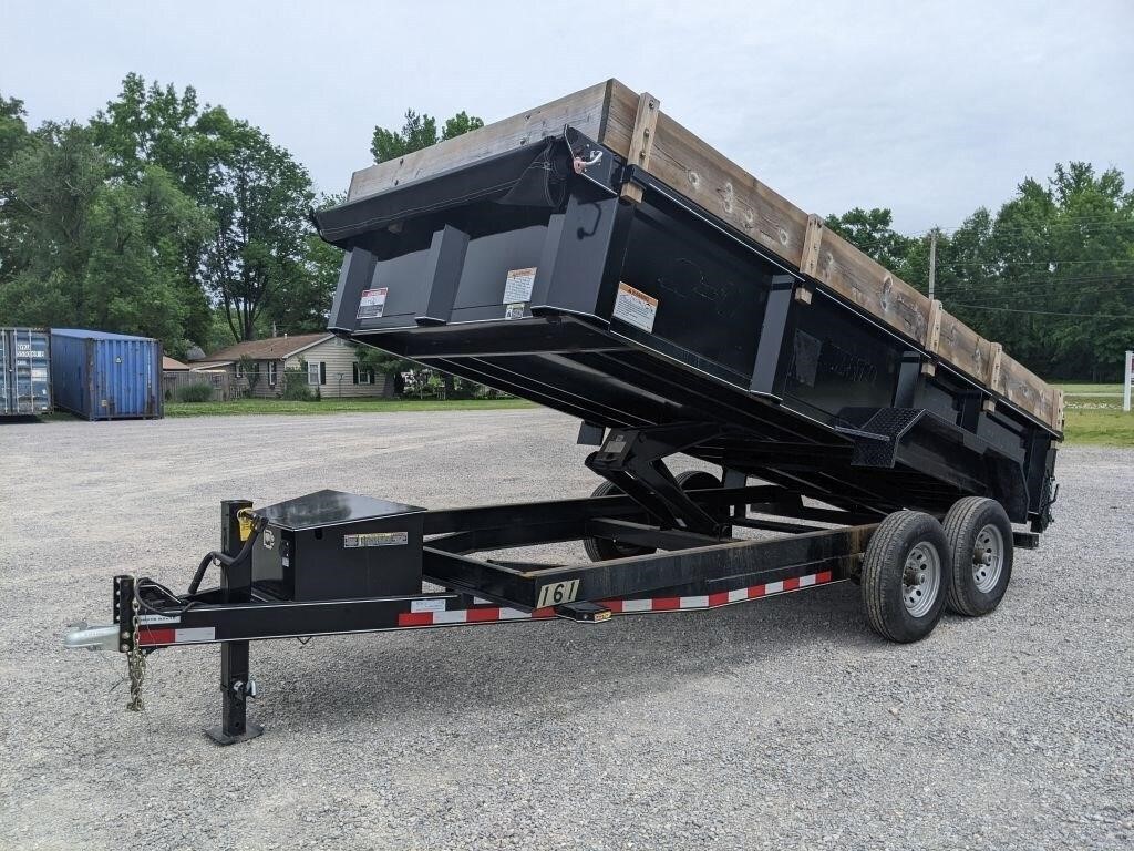 TITLED Doolittle 82X16 HD Pro Dump Trailer W/ Tarp