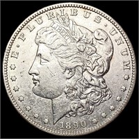 1890-S Morgan Silver Dollar CLOSELY UNCIRCULATED