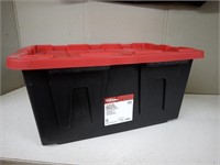 HYPER TOUGH 27 GAL.HD STACKABLE STORAGE TOTE