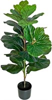 40 Inch Artificial Fiddle Leaf Fig Tree