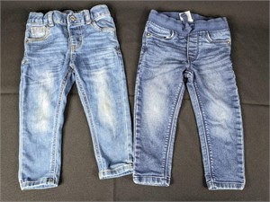 (2) 2T Jeans: [Cat & Jack & OshKosh] Boy