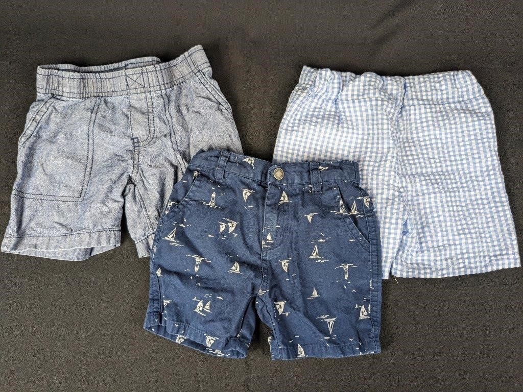 (3) 24M Shorts: [Nautica, Carter's & Lily&Max]
