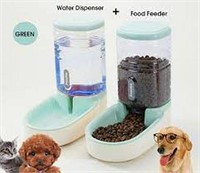 GREEN PET AUTOMATIC FOOD PET FEEDER