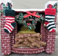 ANIMATED FIREPLACE SCENE *BATTERY OPERATED
