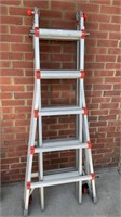7 ft LITTLE GIANT aluminum folding ladder with