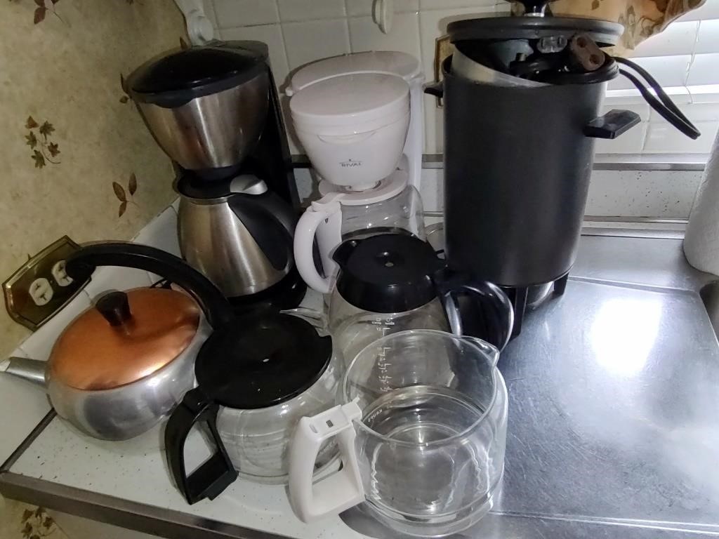 Coffee Makers and Pots