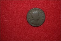 1719 Half Penny Colonial Era George I  Type II