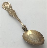 Sterling Silver Souvenir Spoon, Philadelphia