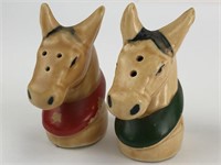 Vintage Donkey/Mule Head Salt & Pepper Shakers