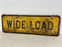 Wide Load Sign