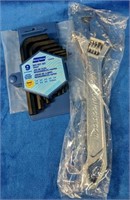 NEW 9pc Hex Key Set(Short) 1.5mm-10.0mm with 10"