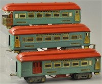 ORIGINAL AMERICAN FLYER STADIUM CARS