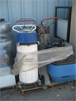 Pallet of vacuums