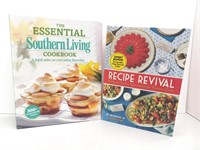 Book: 2 cookbooks Recipe Revival Essentia Southern