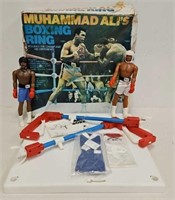 1976 Mego Muhammed Ali Boxing Ring w/Box