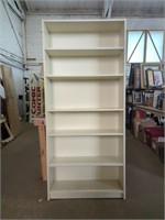 6-Tier Bookshelf with Four Adjustable Shelf