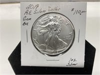 2019 American Silver Eagle 1 OZ Silver Dollar