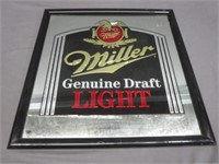 ~ Miller MGD Mirror Beer Sign