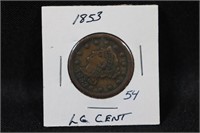 1853 Large Cent