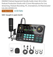 MAONO Podcast Equipment Bundle Audio mixer