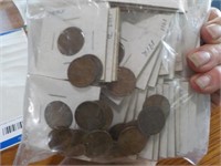 120 Wheat pennies several in teens
