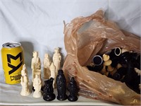 Bag Full of Chess pieces