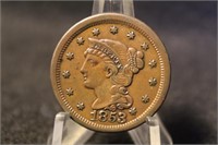 1853 Large Cent Coin *Awesome