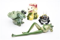 Frog Lot ~ Fanciful Frog Be Hoppy, Apropos Frog &
