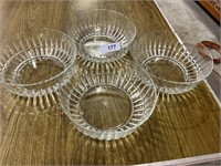 (4) Large Serving Bowls