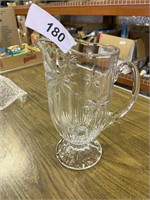 Heavy Glass Pitcher