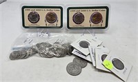 53 Buffalo Nickels (Not All F.D.); 4 War Nickels;