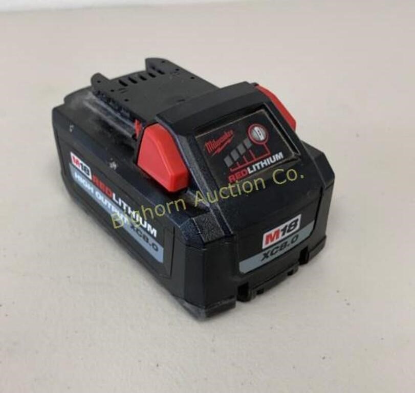 Milwaukee M18 Red Lithium H.O. XC 8.0 Battery