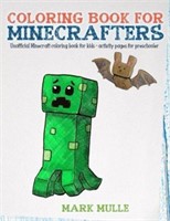 Lot of 3 Minecraft Colouring Books, Colouring Book