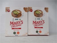 (2) Mary’s Organic Original Crackers, 566g