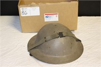 Vintage WWII US Military Helmet