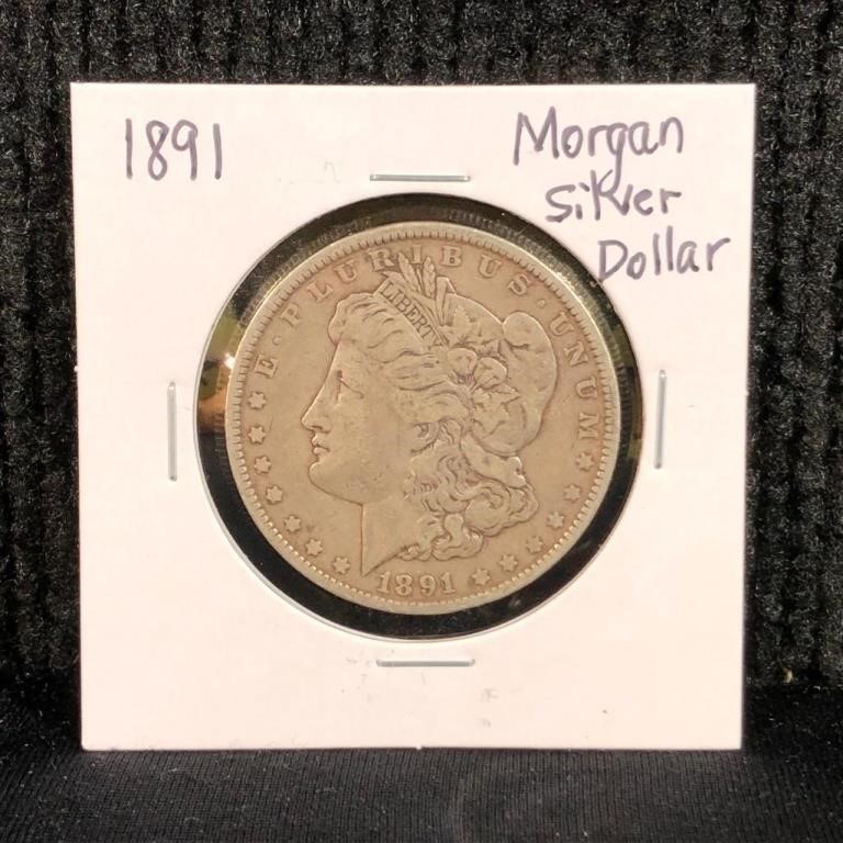 1891 Morgan Dollar